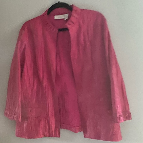 Chico’s Lightweight Jacket Size 2 - Picture 5 of 10